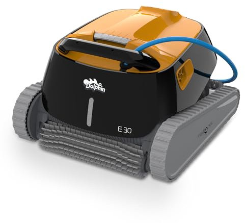 Dolphin E30 Automatischer Poolreiniger Poolroboter mit Kabel - Boden und Wandreinigung - Ultrafeine Filtrierung, Eingelassene Pools bis zu 12 m