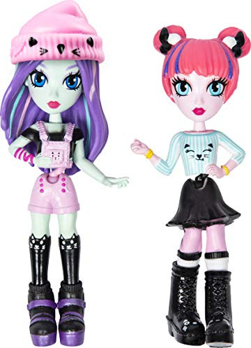 Off the Hook Style BFFs, 10,2 cm kleine Puppen mit Mix and Match Mode und Accessoires, für Mädchen ab 5 Jahren (Stile variieren)