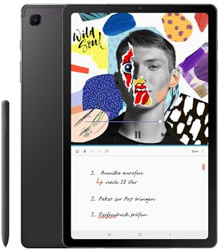 Samsung Galaxy Tab S6 Lite WiFi Enterprise Edition, penna inclusa, tablet Android da 10,4, 128 GB, batteria 7040 mAh, tablet business, grigio