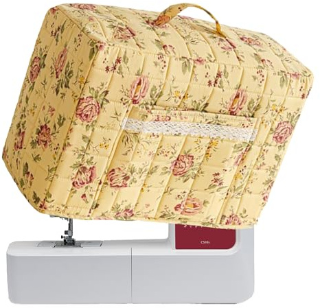 para polvo para máquina de coser de flores, cubierta de bolsillo con asa, portador de tela protectora, organizador para viajes Característica principal, categoría de solución de almacenamiento a