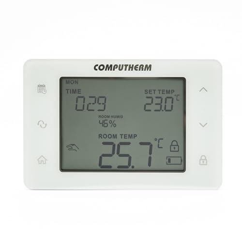 COMPUTHERM Q20 Programierbarer digitaler Raumthermostat mit Feuchtigkeitssensor