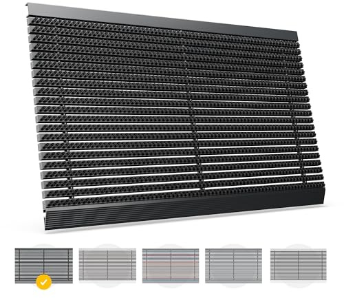 Entrando Fußmatte 40x60 - Fußabtreter mit Bürsten für außen, Dunkel Schwarz