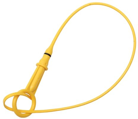 HOPESPANNER Varilla De Medición De Aceite De Motor No.8200463669 Para Renault Kangoo 1.5D 2001-2013 Varilla Indicadora De Nivel De Aceite Amarilla Con Doble Orificio De Plástico Y Metal 1 Pc