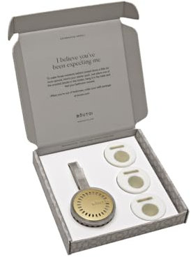 Boutoi Toilettenhalter Refreshing Neroli | Luxuriöser WC-Duftspüler zum Einhängen | Über 300 Spülungen | Langanhaltender Citrusduft