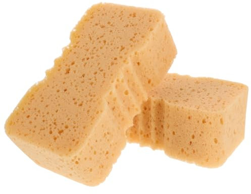 Amosfun 2 Piezas Esponjas para Lavado de Coches Esponjas de y No Rayantes Herramienta de Limpieza para Coche Bicicleta y Hogar