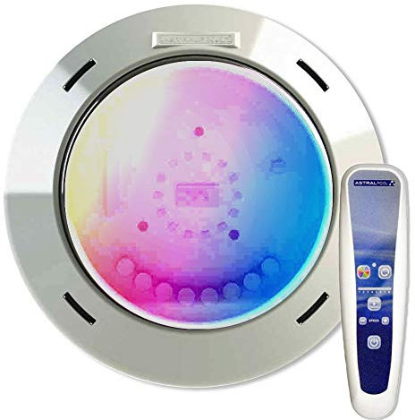 ASTRAL Projecteur LED Piscine Bois 27 w RGB 1100 LM avec télécommande