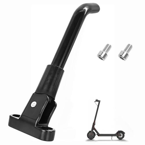 GIONAR Scooter Ständer für Xiaomi M365 /Pro/Pro 2 /1S /Scooter 3, E-Scooter Kickstand, Elektro Scooter Ständer, Seitenständer Scooter, Rollerständer für E-Scooter, Mit 2 Schrauben