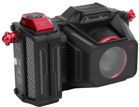 Fotocamera Digitale 4K, Fotocamera con Zoom Digitale 50X Portatile con Obiettivo a Fuoco Fisso a Fuoco Lungo, Sensore CMOS da 8,0 M, Schermo TFT HD da 3,5 pollici. Per Viaggi,