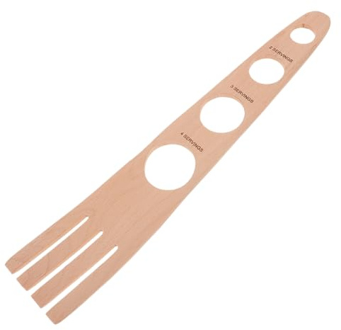 COLLBATH Règle à Pâtes Bois pour Contrôle Précis des Portions Spaghetti Outil de Mesure Pratique pour Cuisine Maison