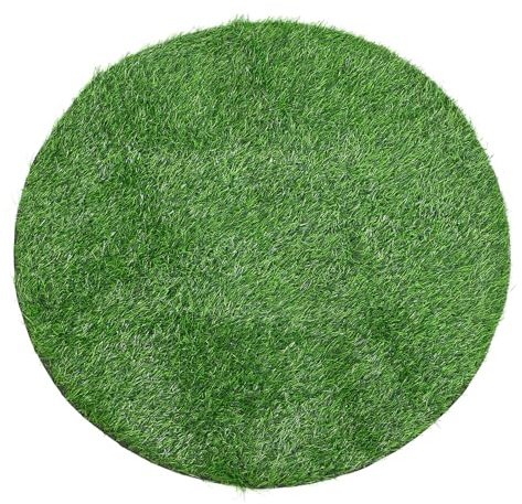 Gogogmee Gazon Artificiel décoratif Tapis décoration Paysage de Jardin de terrasse Gazon décoratif Artificiel pour Accessoires de Jardin décor de Nappe Green