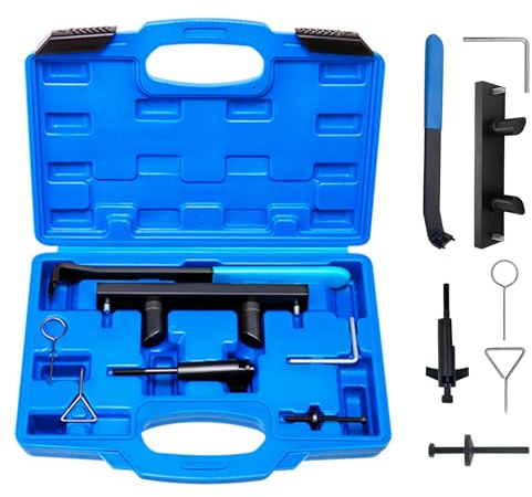 Herramienta de ajuste del motor, herramienta de bloqueo del árbol de levas, herramienta de ajuste de alineación del árbol de levas, compatible con VW con Audi 2.0L Turbo FSI/TFSi AWA BHD BMB AWA AXW