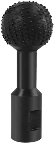 40MM Fresa Esférica Giratoria para Madera, Herramienta de Talla de Madera en Acero al Carbono de 14 mm para Amoladora Angular 115/125, Pulido y Escultura de Fresas para Madera