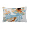 DIYthinker Gemälde Japanische Kultur Fisch Wasser Lendenkissen Kissenbezug Startseite Dekor-Geschenk Werfen 16 Zoll x 24 Zolls Mehrfarbig