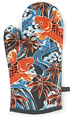 Excelsa Kimono Guanto da Forno, Taglia Unica, Fodera 100% Cotone, Imbottitura in Poliestere