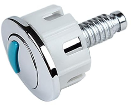 Xijobido Bouton de Chasse d'Eau Poussoir Double pour Réservoir des Toilettes | Accessoires de Salle de Bains à Commande