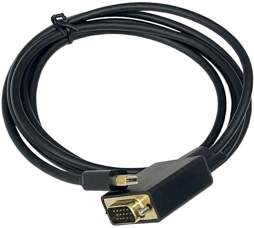 OPAX51 Cavo Mini DisplayPort a VGA, adattatore convertitore da Mini DisplayPort a VGA da 1,8 m con la maggior parte dei notebook a monitor e proiettore