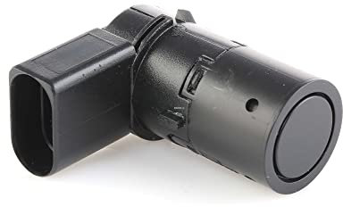 RIDEX Einparkhilfe Parksensor gewinkelt für VW POLO (9N) Transporter V Bus (7HB, 7HJ, 7EB, 7EJ, 7EF, 7EG, 7HF, 7EC) Multivan V (7HM, 7HN, 7HF, 7EF, 7EM, 7EN) New Beetle Cabrio (1Y7) schwarz Hinten