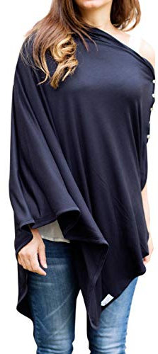 Byrd & Blume Stilltuch für Unterwegs,Weicher Leichtgewicht Und Atmungsaktiver Stillschal,Stillbezug,Stillschürze und Schal,Stilldecke,Pflegeabdeckung für Baby Mutter,Kinderwagenabdeckung,Autositzbezug