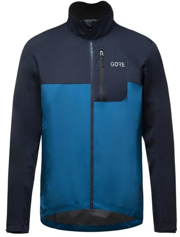 GORE WEAR Men's Spirit Cycling Jacket, GORE-TEX INFINIUM, M, Sphere Blue/Orbit Blue