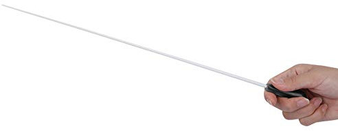 Dirigentenstab, Musikstab, Professioneller Orchester-Dirigentenstab, Konzert-Dirigentenstock mit Griff (Schwarz)