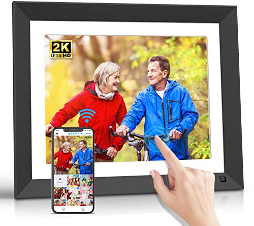 FULLJA 11-inch WiFi Digital Photo Frame - Smart Digital Picture Frame, 16GB, Motion Sensor, Full Function, Sharing Photos and Videos via App or Email Instantly, Unlimited Cloud Storage
