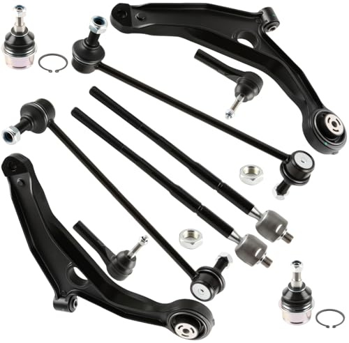 KAYULONE Front Lower Control Arm w/Ball Joint Fit for Chrysler 200 2011-2014, Sebring 2007-2010, Dodge Avenger 2008-2014, Journey 2009-2020 - 2 PCS Suspension Kit K641333 K641334 K500120