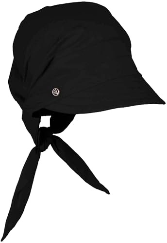Loevenich Uni Bandanakeps Damer - solkeps skärmkeps med skärm Vår-sommar Sommar - One Size svart