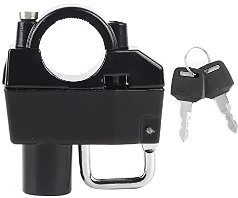 Bediffer Manillar de Motocicleta Universal Bloqueo de Casco Ajuste antirrobo para Accesorios de candado XL 883/883C/883L/1200C 25 mm ,Asientos y Accesorios