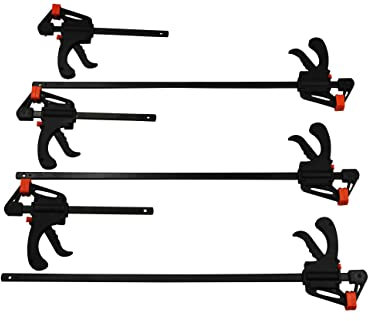 6x Einhandzwinge 150x60+ 600x60 Klemm Schnellspannzwinge Schraubzwinge