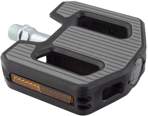 MKS Panamax Platform Pedal 9/16 Soft Grip Polypropylene Composite Body Blk/Grey