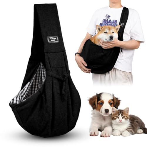 Borsa a Tracolla per Animali Domestici e Cani con Trasporto