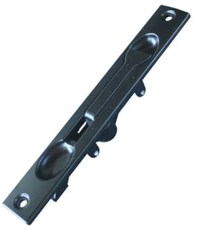 Paletto a Leva per Serramenti Colore Nero | Mod. 420/AL |Chiusura Robusta e Sicura per Finestre e Persiane in Ferro o Alluminio | Design Moderno e Finitura Opaca