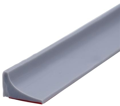 Barriera Doccia Ferma Acqua Striscia di tappo for acqua da bagno in silicone 1 m Separazione bagnata e asciutta Controsoffitto pieghevole fissaggio Barriera anti-inondazioni for diga for doccia(03)