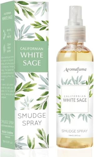 AROMAFUME - 100 % naturlig rumspray för eteriska oljor (SALVIA WHITE)