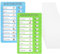 2pcs Memo Checklist Tafel Boards Kinder Tagesplaner Routine Planer mit 10 Blankokarten To Do Liste Familienplaner Aufgabenplaner Morgen Abend Planungshilfe für Kinder Erwachsene Zeitplan Lernplanung