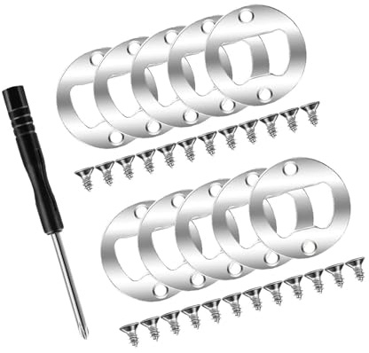 kesurpae Kit d'inserts pour ouvre-bouteilles à monter soi-même, facile à installer, avec tire-bouchons en fer, pour la cuisine, le restaurant, la bière et le vin