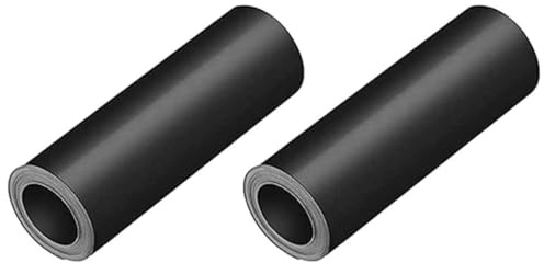 IWOWHERO Lot de 2 Bouchons Magnétiques de Cheminée en Caoutchouc 101,6 X 15,24 Cm, Protecteurs de Conduit D’air Intérieur pour Isolation Thermique, Cache-feu Anti-courant D’air et
