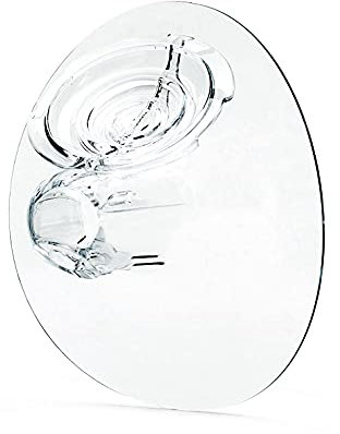 Elvie Pump Brustschalen – Set aus 2 großen BPA-freien Kunststoff Brusthauben, Nipple-Shields für eine korrekte Brustwarzenausrichtung, 28 mm