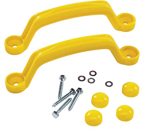 Demmelhuber Handgriffe Maja Spielturmzubehör Haltegriffe für Kletterturm (Gelb)