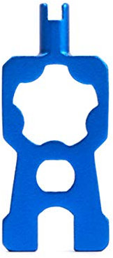 IKAAR 4 in 1 Bicycle Valve Tool Spanner Multi-Purpose Schrader Presta Valve Core Removal Installation Tool for MTB Road Bike Accessory