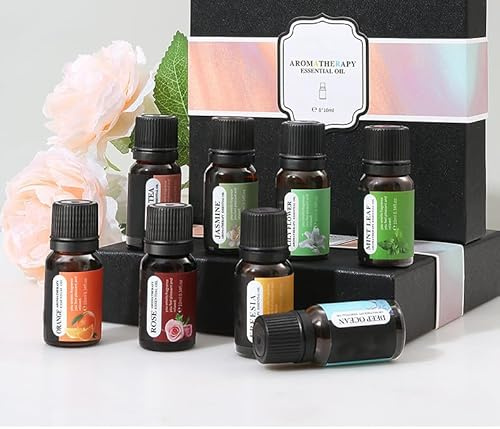 Water‑Soluble Essential Oils for Humidifier, Aromatherapy Fragrance Oil, Long‑Lasting Scent, for Ultrasonic Humidifiers & Aroma Diffuser, Home Office Bedroom Use