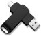 Pendrive USB Memoria USB 128GB,Pen Drive Pendrive USB C Ultra Flair Flash Drive Pen Drive 128G Cuerpo Metálico,Pendrive Tipo C Memoria 2 en 1 para PC/Laptop/Computadora,Teléfono Móvil con USB-C