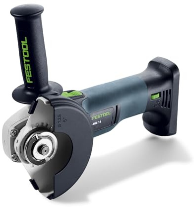 Festool Batteridriven vinkelslip 18 V, inklusive tillbehör och praktisk systainer