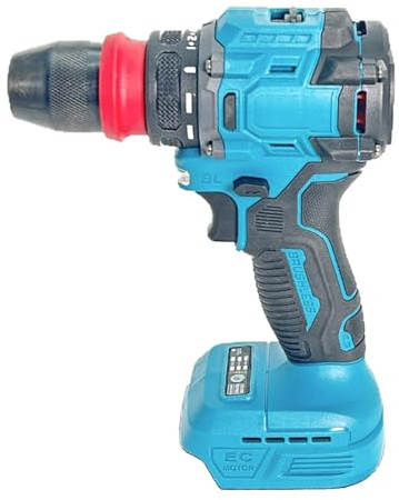 Amoladora angular inalámbrica con función de taladro de impacto, motor sin escobillas e indicadores de batería para molienda precisa, herramienta eléctrica O