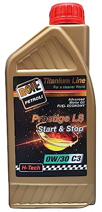 4 Litri di Roil LS 0W30 C2-C3 EURO 6 NUOVA FORMULA MAGGIORE RISPARMIO DI CARBURANTE - Olio Motore TOTALMENTE SINTETICO Low Saps LONG LIFE