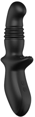 Thrust Anal Thrusting Prostate Massager Probe - Black