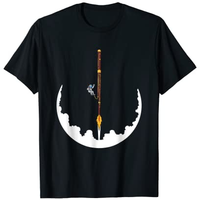 Astronaute Bassoon Cadeau amusant pour joueur de groupe Bassoonist T-Shirt