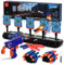 Lehoo Castle 5 Diana Nerf, Objetivo Digital Electrónico con Pistola Juguete, Incluye 20 Balas, Muñequeras, Pegatinas, Juguetes Niños, Regalos para Niños
