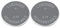 Girafus 2X LIR2032 Akku Aufladbar LIR 2032 Knopfzelle 3.7V 70mAh CR2032 Akku Wiederaufladbar Knopfzellen Batterie für logitech k750 Schlüsselbatterie Fernbedienung Autoschlüssel ersetzt CR 2032