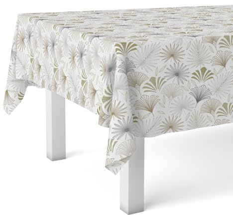 Martina Home Mantel Hule Palmito Beige 140X140 CM